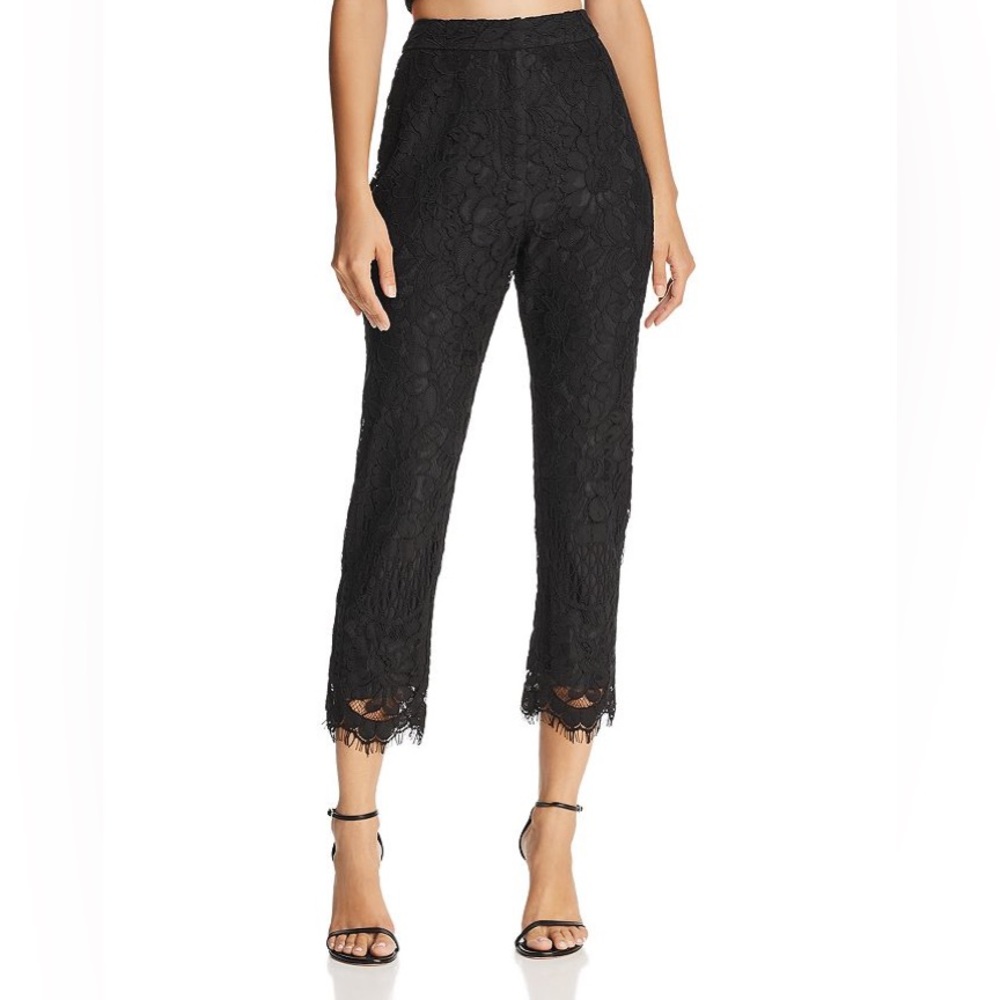 Wayf NWT Lace Cropped Pants Small